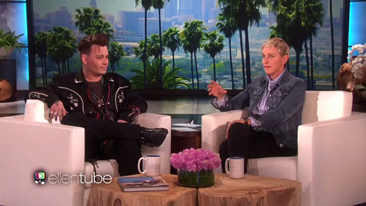 Ellen Degeneres reveló el parecido de Justin Bieber con Johnny Depp cuando era joven