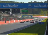 Big Crash Halts Formula 3 Race.