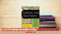 PDF  Cancer and Treatment What lies behind us and what lies before us are tiny matters  Read Online