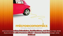 FREE DOWNLOAD  Microeconomics Principles Applications and Tools Plus NEW MyEconLab with Pearson eText   DOWNLOAD ONLINE
