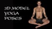 3D Model Yoga Poses
