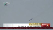 Syrian air raids target rebel-held towns in Homs (1)