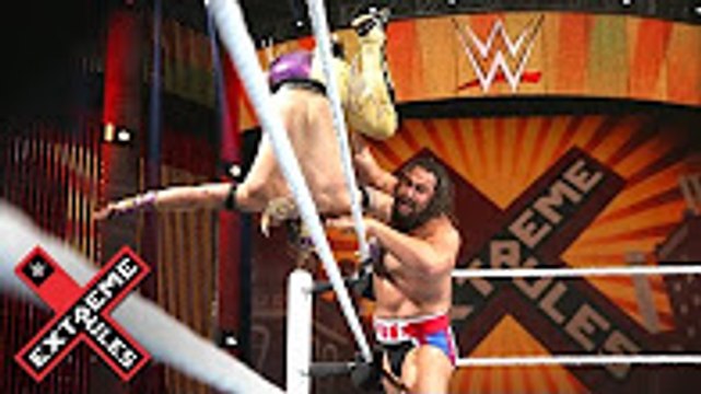 Kalisto vs. Rusev - United States Title Match 2016 WWE Extreme Rules on WWE Network