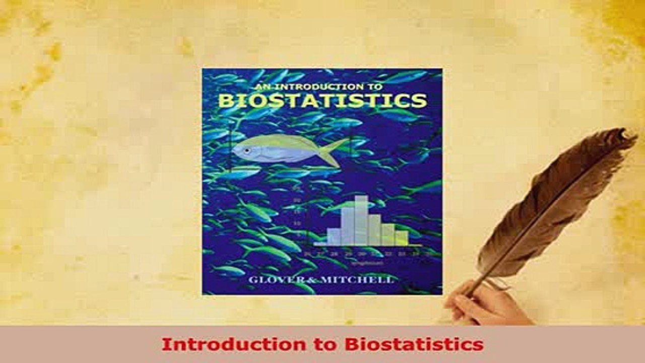 Read  Introduction to Biostatistics Ebook Free