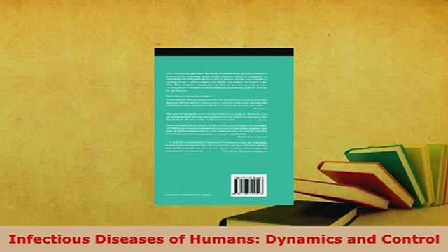 Read Infectious Diseases of Humans Dynamics and Control Ebook Free