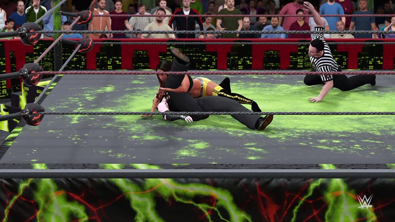 WWE 2K16 cameron v lilith