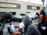 How to dismount. Triathlon LA Tri Club Bike/Run 6/20/09  Part 9/10