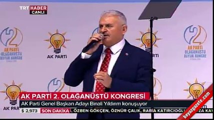 Binali Yıldırım'ın sesi kısıldı