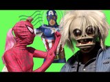 Captain America & Pink Spidergirl vs Zombie Mailman! w_ Catwoman - Superhero Fun _) (1080p_60fps_H264-128kbit_AAC)