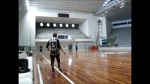Santos FC Sub 20 Lançamentos com os pés