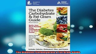 READ FREE FULL EBOOK DOWNLOAD  The Diabetes Carbohydrate  Fat Gram Guide Full EBook