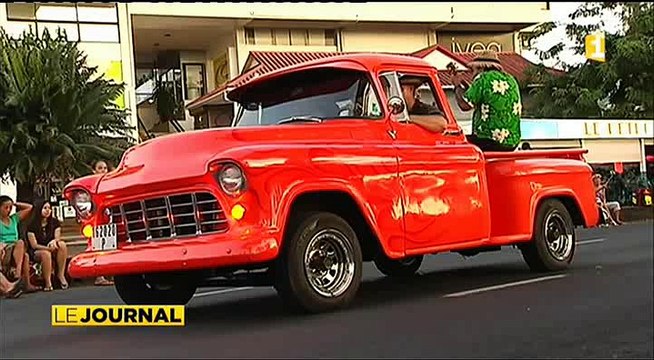 un défilé de voitures anciennes pour clore le festival Tahiti autrefois