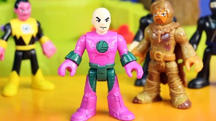 Imaginext Scarecrow Gets Ninjas With Neurotoxin Justice League Batman Superman Team Save The Day
