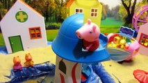 Peppa Pig Beach   Fun day   Family holiday   Sun & Sea   Toys Peppa Kids Video with subtitles