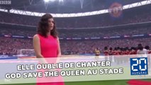 Elle oublie de chanter God Save The Queen au stade, grand moment de solitude