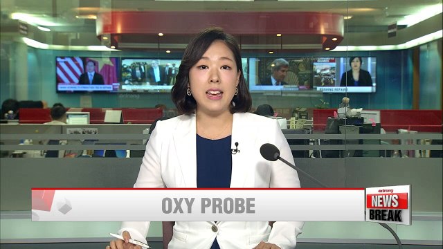Former Oxy Korea CEO John Lee being questioned by Seoul prosecutors