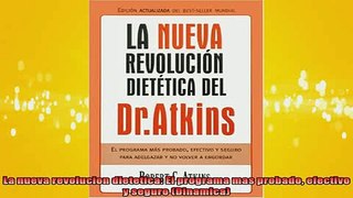 READ book  La nueva revolucion dietetica El programa mas probado efectivo y seguro Dinamica Full Free