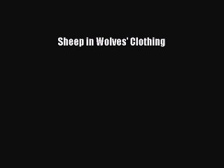 PDF Sheep in Wolves' Clothing  EBook