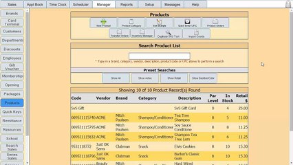 Salon Management Software - Crafting Product Orders