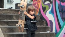 Awesome 4 years old skateboarder - Must Watch