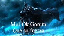 World of Warcraft - Arthas My son (LYRICS) Sub. Español