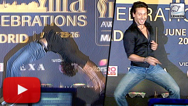 Tiger Shroff's KILLER Dance Moves | IIFA Press Conference 2016