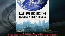 READ book  Green Economics Confronting the Ecological Crisis  BOOK ONLINE
