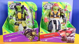 Teenage Mutant Ninja Turtles Out Of The Shadows TMNT Donatello & Raphael Spar Practice Fight