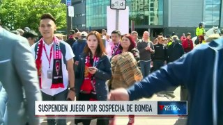 Detonan paquete sospechoso en en estadio de Inglaterra Noticiero Noticias Telemundo