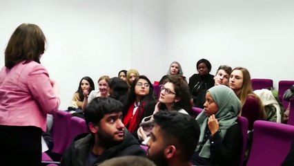 Maryam Namazie screams at Muslim student who disagreed with her