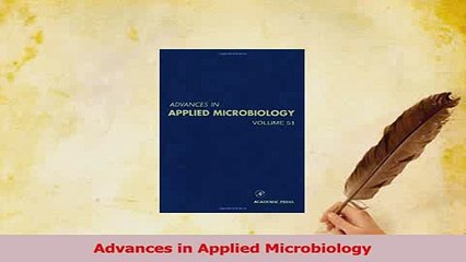 Download  Advances in Applied Microbiology Free Books