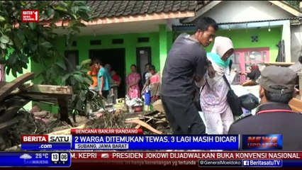 Banjir Bandang di Subang Telan 2 Korban Jiwa