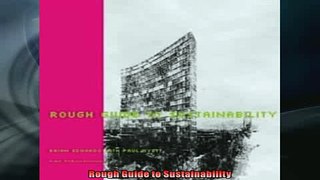 FREE PDF  Rough Guide to Sustainability READ ONLINE