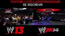 27# Comparações: WWE'13 e WWE2K14 - CM Punk Entrance e Finisher