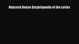 [PDF] Hancock House Encyclopedia of the Lories [Download] Full Ebook