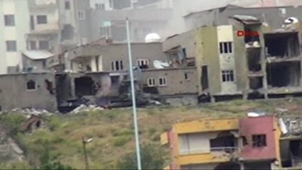 Şırnak? Ta Çatışmalar İki Mahallede Yoğunlaştı