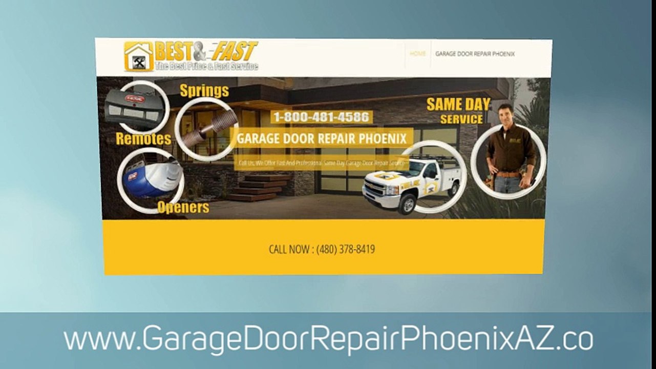 Garage Door Repair Phoenix