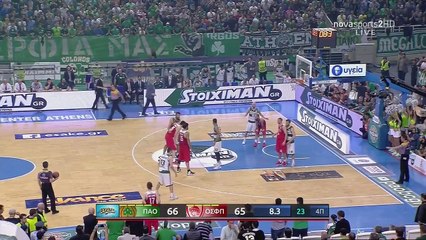 Vassilis Spanoulis Buzzer Beater Game Winner vs PAO ✅ 2016