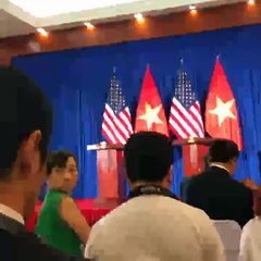 Họp Báo Chủ Tịch Nước Trần Đại Quang Và Tổng Thống Mỹ Barack Obama P1