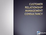 Customer Relationship Management consultancy