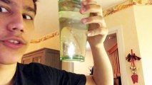 Water drinking challenge  