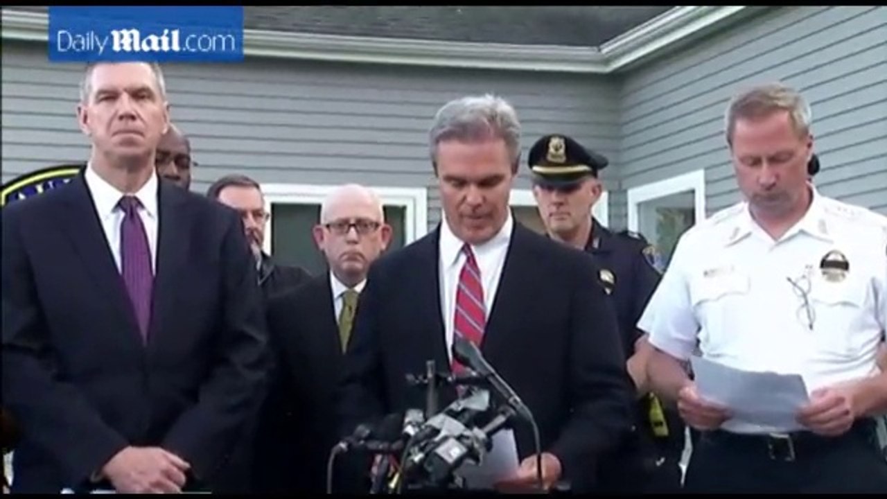 Suspect in Massachusetts cop's death killed trying to flee