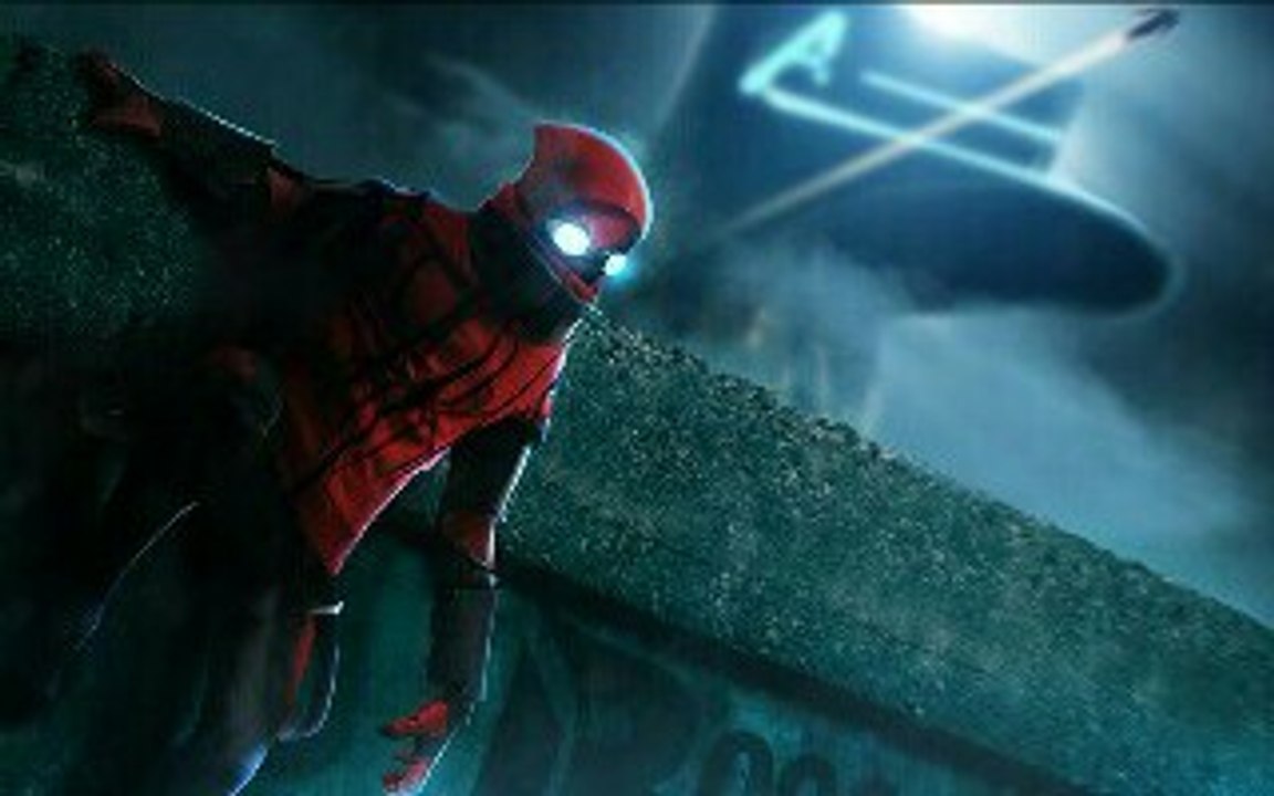 leaked scene from  Spiderman Homecoming/ official video