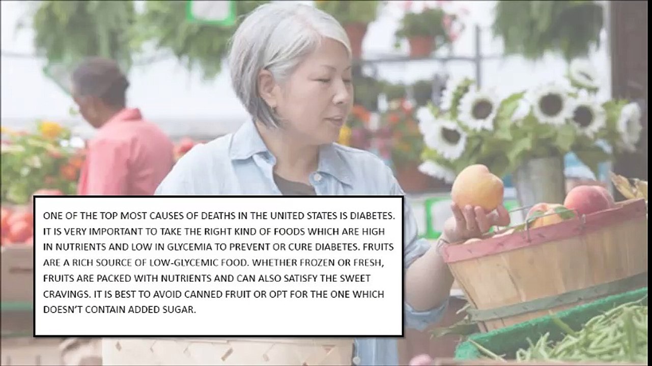 Fruity Nutrition for Diabetic Seniors