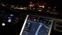 Self-driving Tesla Model S, First Experience