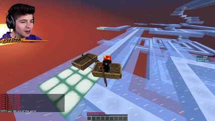 Minecraft ICE BOAT OBSTACLE COURSE! | (HARDEST MAP EVER?!)