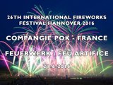 Int. Fireworks Festival Hannover 2016: Compangie Pok - France - Feu Artifice