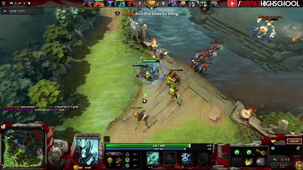 Miracle- Dota 2 _ Phantom Assassin Vol.4 - [Middle] Chop of your head