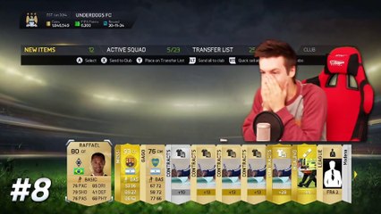 FIFA 15 - TOP 10 LUCKIEST PACKS OF THE YEAR! (2014)
