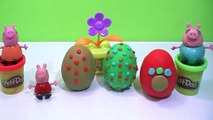 DISNEY EGGS SURPRISE FROZEN TOYS!!!!- PlaY doH Kinder surprise eggs videos PEPPA PIG Espa�